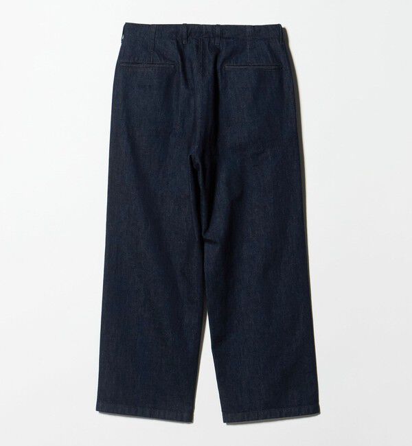UNITED ARROWS green label relaxing「ウォッシュド ワイド デニムパンツ」|デニム|