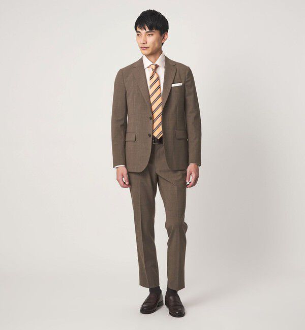 UNITED ARROWS green label relaxing「A+ TWPU チドリ 2B スリム セットアップ ジャケット -ウォッシャブル・ストレッチ-」|スーツ|