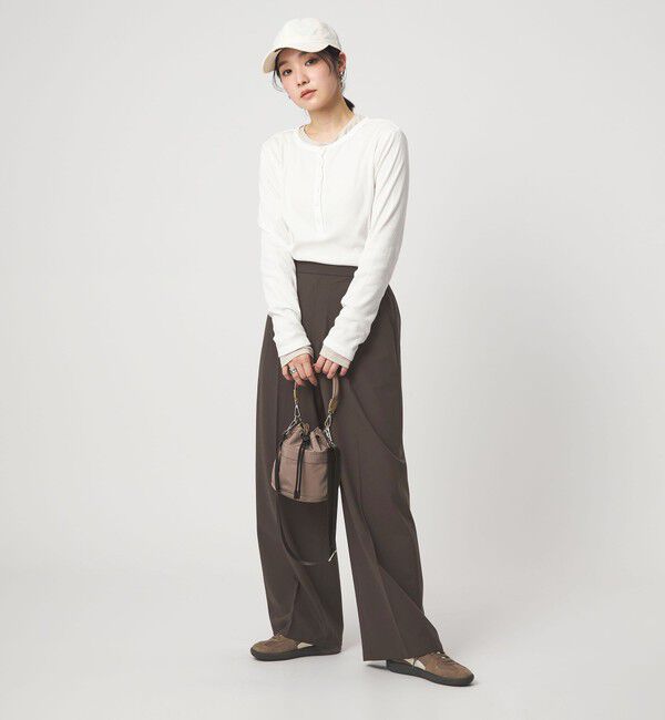 UNITED ARROWS green label relaxing「【WEB限定】＜at ease＞オルマイ ワイド パンツ ウォッシャブル ストレッチ UVカット」|その他|