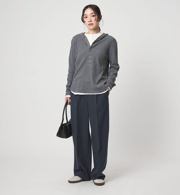 UNITED ARROWS green label relaxing「【WEB限定】＜at ease＞オルマイ ワイド パンツ ウォッシャブル ストレッチ UVカット」|その他|