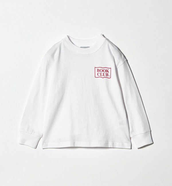 UNITED ARROWS green label relaxing「【別注】＜BOOK CLUB＞ロゴ ロングスリーブTシャツ / キッズ  110cm-130cm」|Tシャツ・カットソー|