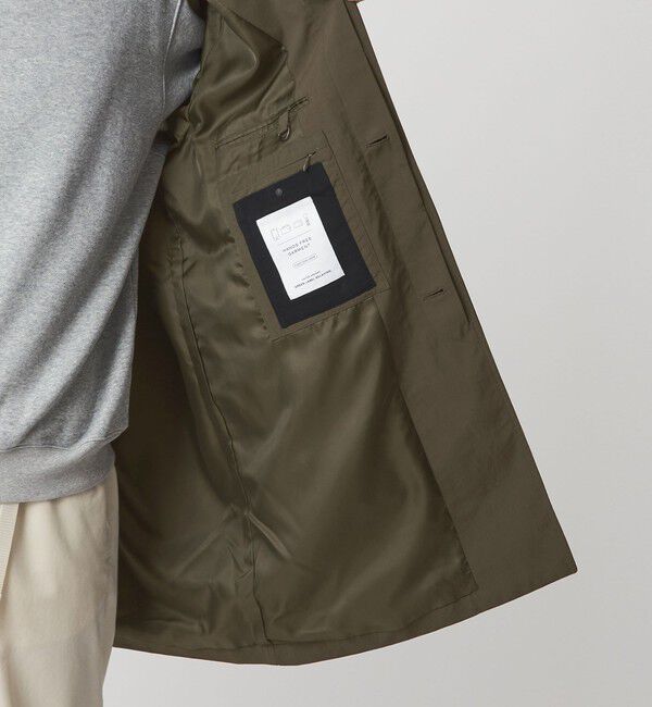 UNITED ARROWS green label relaxing「ナイロンオックス ステンカラーコート ‐撥水‐」|ステンカラーコート|