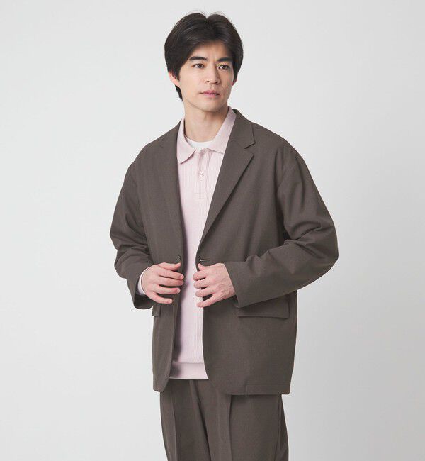 UNITED ARROWS green label relaxing「FREELITCH カジュアル 2B ジャケット -2WAYストレッチ・吸水速乾-」|テーラードジャケット|