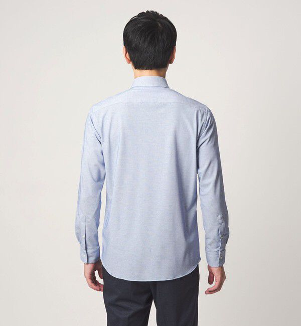 UNITED ARROWS green label relaxing「エブリット TC ジャージー スナップ ボタンダウン シャツ -ストレッチ・イージーアイロン・吸水速乾・抗菌-」|シャツ・ブラウス|