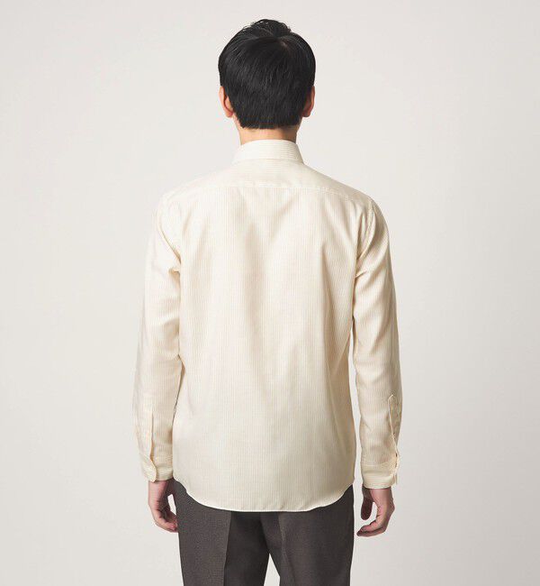 UNITED ARROWS green label relaxing「エブリット コットンオックス ストライプ スナップ ボタンダウン シャツ -イージーアイロン-」|シャツ・ブラウス|