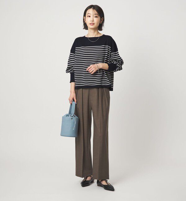 UNITED ARROWS green label relaxing「シャーリー ワイド プルオーバー ニット ウォッシャブル」|ニット・セーター|