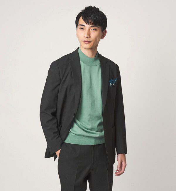 UNITED ARROWS green label relaxing「MTB コットン ハイゲージ モックネック ニット」|ニット・セーター|