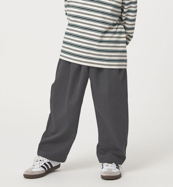 UNITED ARROWS green label relaxing「ツータック パンツ / キッズ  100cm-160cm」|チノ|
