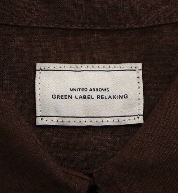 UNITED ARROWS green label relaxing「【結論シリーズ】リネン2WAYシャツ［size SHORTあり］」|シャツ・ブラウス|