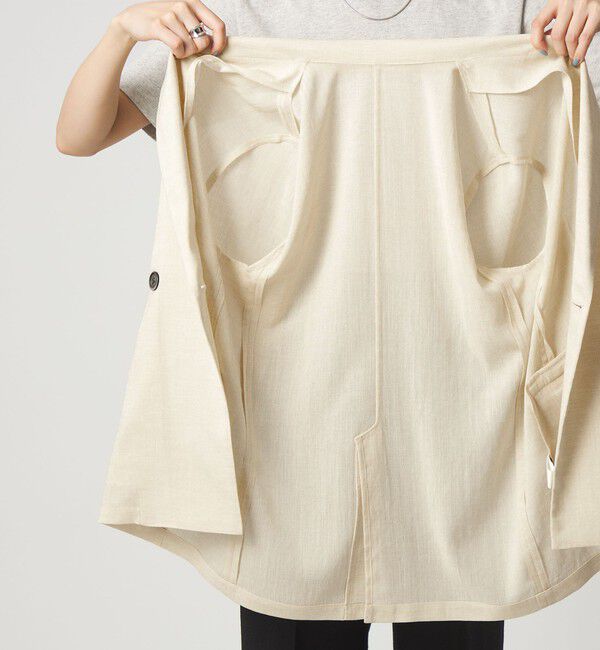 UNITED ARROWS green label relaxing「【結論シリーズ】シアーエアミドルスリーブジャケット［size SHORTあり］」|テーラードジャケット|