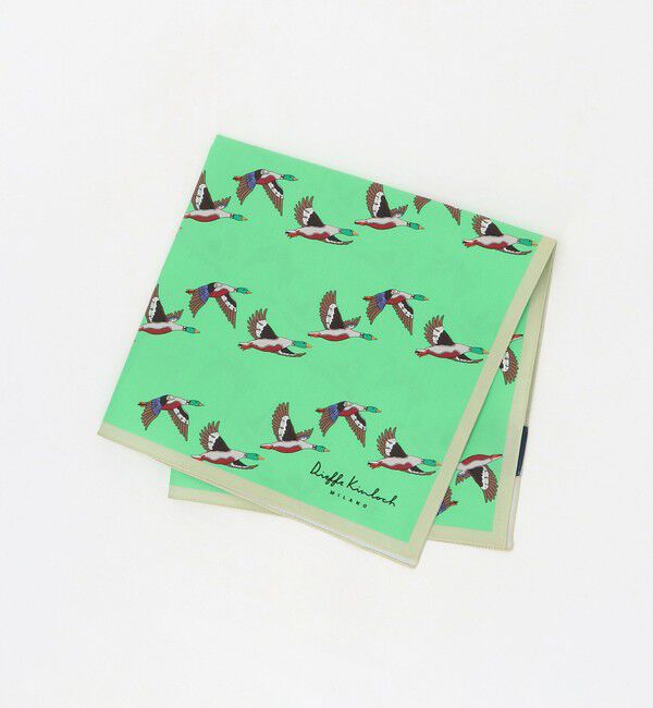 UNITED ARROWS green label relaxing「＜Dieffe Kinloch＞コットン プリント ハンカチ」|ハンカチ|KELLY