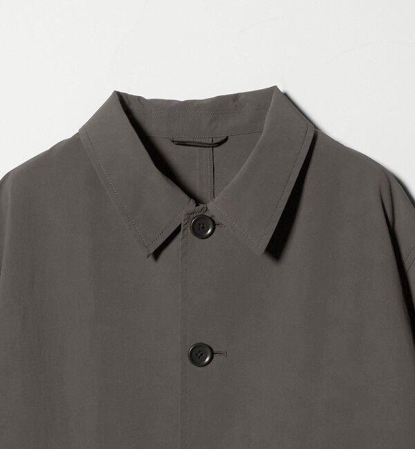 UNITED ARROWS green label relaxing「DICROS ミドル フード ステンカラー コート -撥水-」|ステンカラーコート|