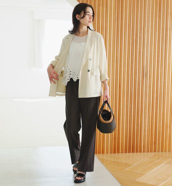 UNITED ARROWS green label relaxing「［size SHORT/TALLあり］ニーハイフレアパンツ」|その他|