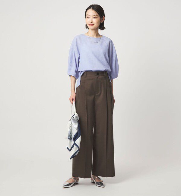 UNITED ARROWS green label relaxing「サッカー タックスリーブ プルオーバー カットソー」|Tシャツ・カットソー|