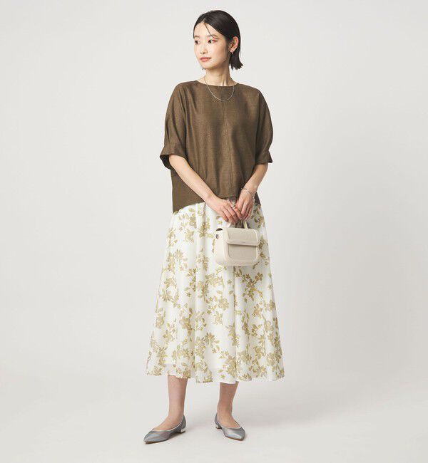 UNITED ARROWS green label relaxing「リネンライク ブラウス マシンウォッシャブル ストレッチ UVカット」|シャツ・ブラウス|