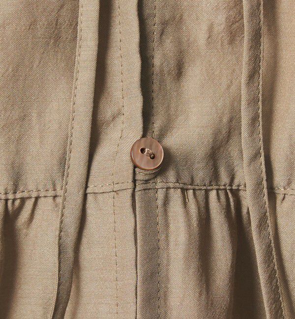 UNITED ARROWS green label relaxing「ボリューム ギャザー ハオリ ブラウス UVカット 接触冷感」|シャツ・ブラウス|