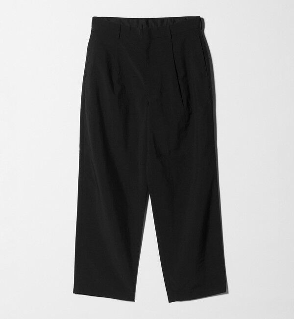 UNITED ARROWS green label relaxing「ナイロンオックス 1プリーツ W3 ワイドパンツ -撥水-」|その他|