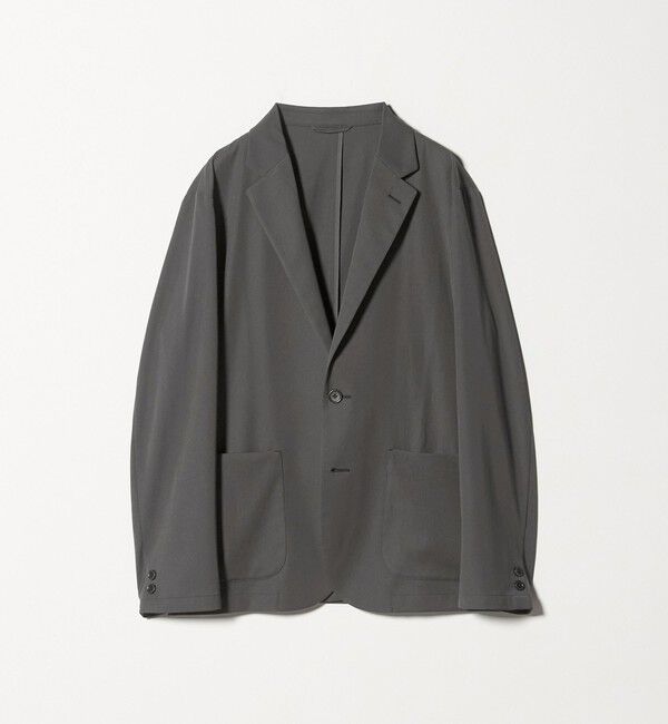 UNITED ARROWS green label relaxing「DICROS ポリエステル ツイル リラックス ジャケット -ストレッチ・撥水-」|テーラードジャケット|