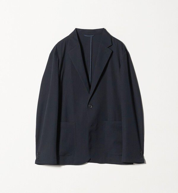 UNITED ARROWS green label relaxing「DICROS ポリエステル ツイル リラックス ジャケット -ストレッチ・撥水-」|テーラードジャケット|