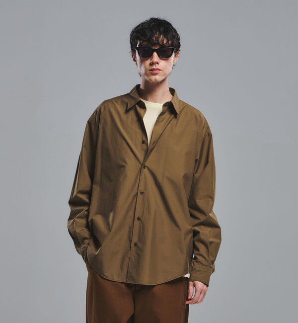 UNITED ARROWS green label relaxing「120/2 ブロード レギュラーカラー シャツ」|シャツ・ブラウス|MOCA