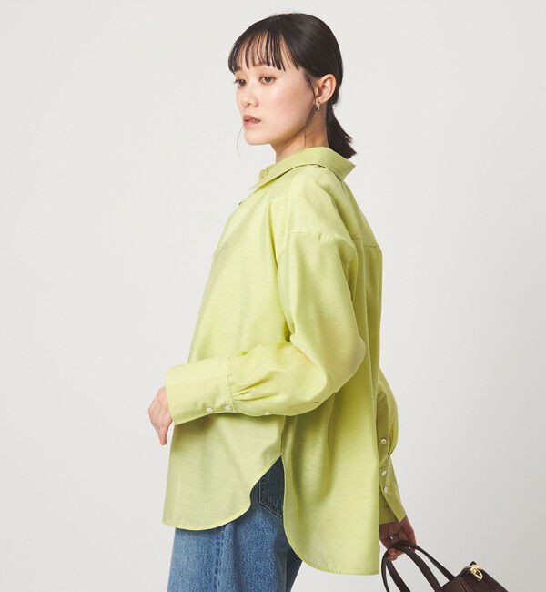 UNITED ARROWS green label relaxing「［size SHORTあり］ミルフィーユデイリーシャツ」|シャツ・ブラウス|