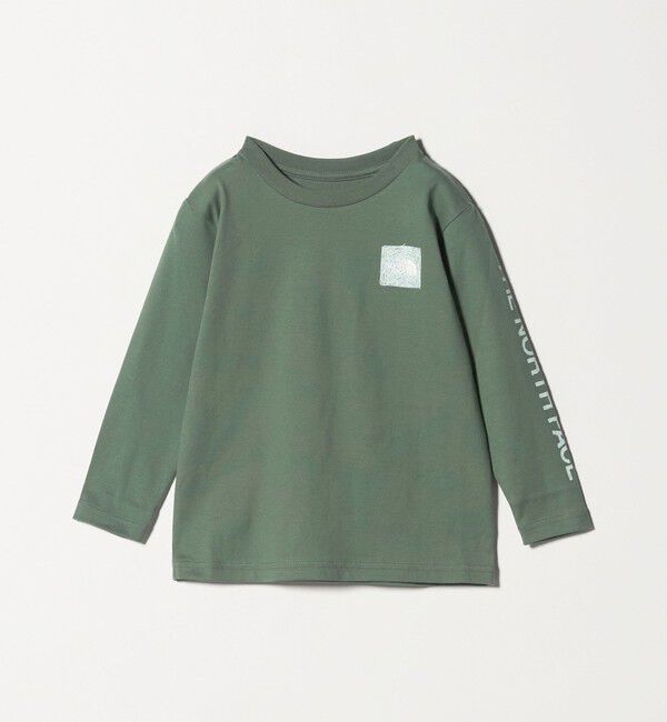 UNITED ARROWS green label relaxing「＜THE NORTH FACE＞ロングスリーブスリーブグラフィックティー / キッズ  110cm-120cm」|Tシャツ・カットソー|