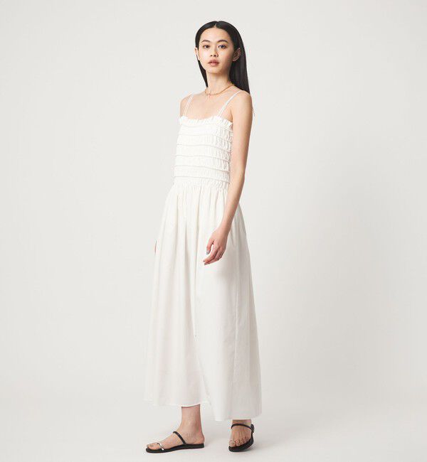 EMMEL REFINES「＜EMMEL REFINES＞EM シャーリング キャミ ワンピース」|ワンピース|