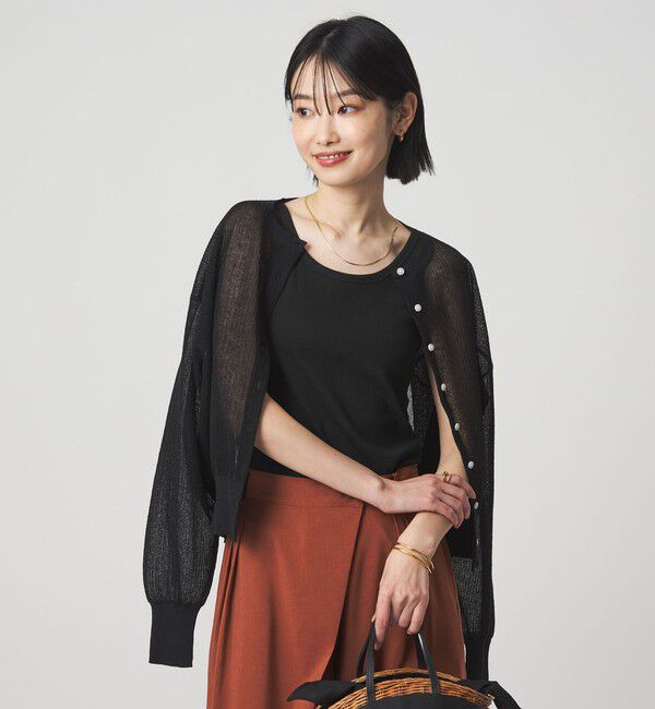 UNITED ARROWS green label relaxing「ベーシック リブ タンクトップ」|タンクトップ|