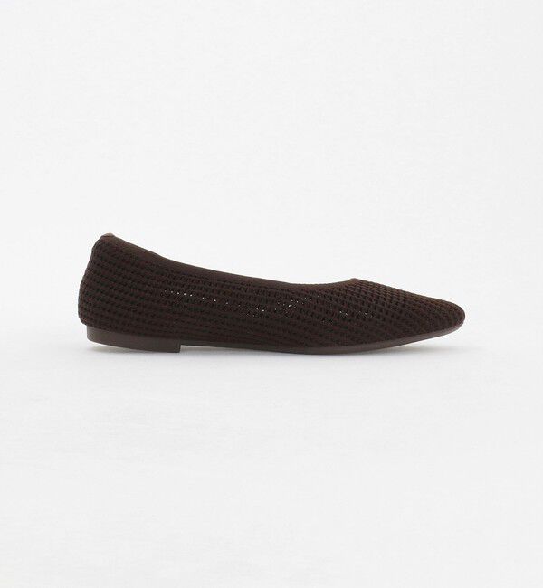 UNITED ARROWS green label relaxing「ウェルネスシアー ポインテッド フラットシューズ / ニットシューズ」|ローファー|