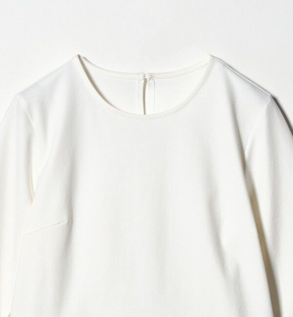 UNITED ARROWS green label relaxing「イレヘム ペプラム ポンチ プルオーバー カットソー 接触冷感 UVカット」|Tシャツ・カットソー|