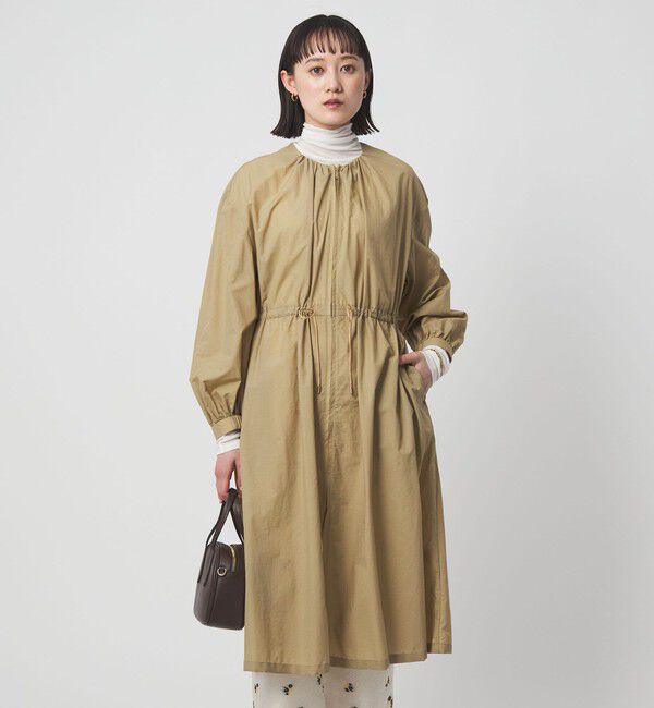 UNITED ARROWS green label relaxing「ギャザー ドロスト コート 撥水」|その他|