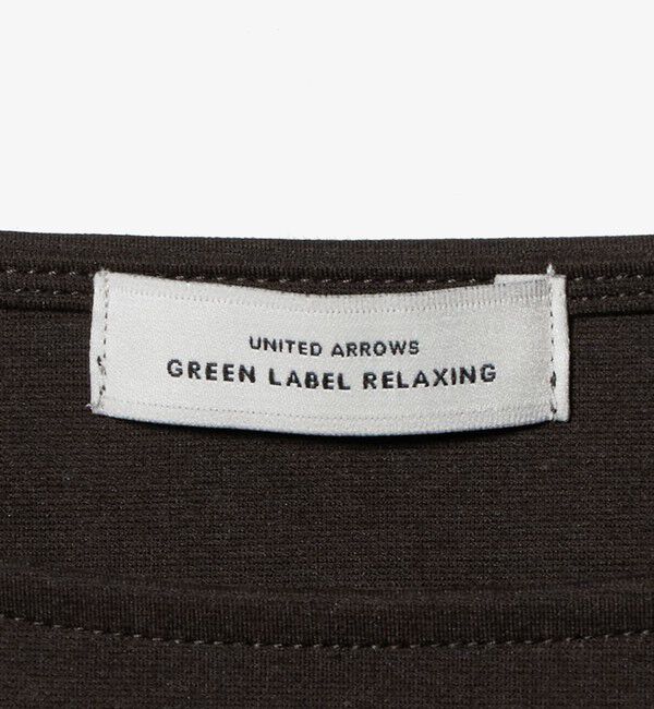 UNITED ARROWS green label relaxing「ボートネック ポンチ プルオーバー カットソー 接触冷感 UVカット」|Tシャツ・カットソー|