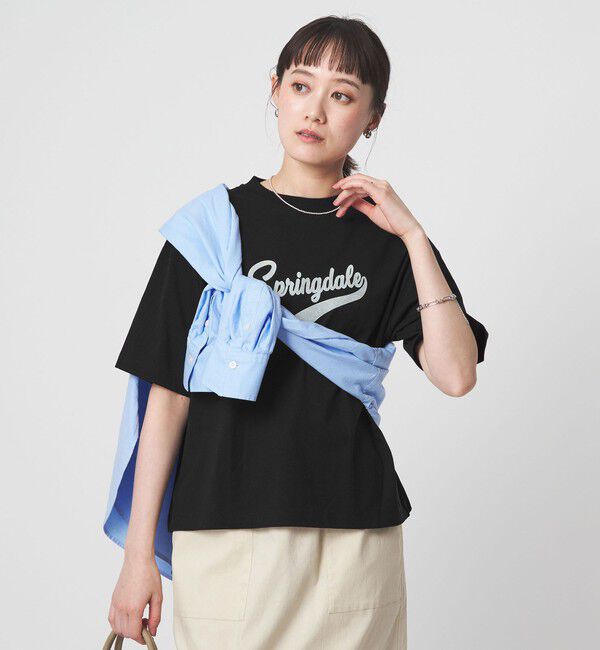 UNITED ARROWS green label relaxing「【別注】＜Champion＞プリント Tシャツ」|Tシャツ・カットソー|