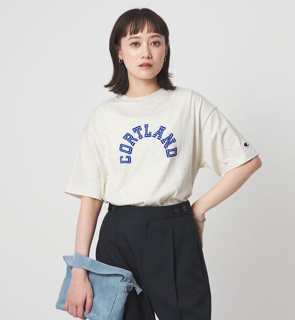 UNITED ARROWS green label relaxing「【別注】＜Champion＞プリント Tシャツ」|Tシャツ・カットソー|