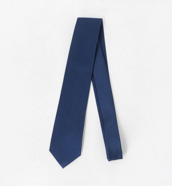 UNITED ARROWS green label relaxing「GLR シルク1 8.0cm ソリッド ネクタイ」|ネクタイ・蝶ネクタイ|NAVY
