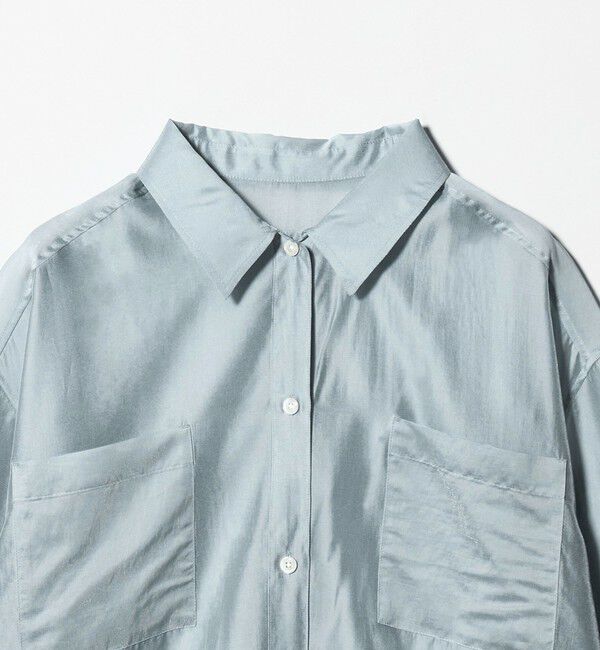 UNITED ARROWS green label relaxing「シアー 4ポケット ビッグ シャツ」|シャツ・ブラウス|