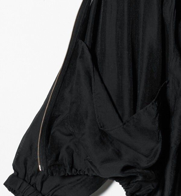 UNITED ARROWS green label relaxing「シアー ギャザー フード ブルゾン」|ブルゾン・スタジャン|