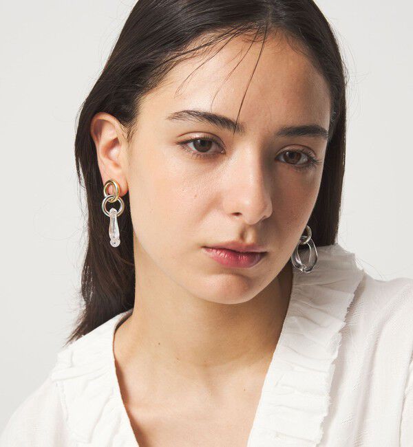 UNITED ARROWS green label relaxing「3リング イヤリング」|イヤリング|