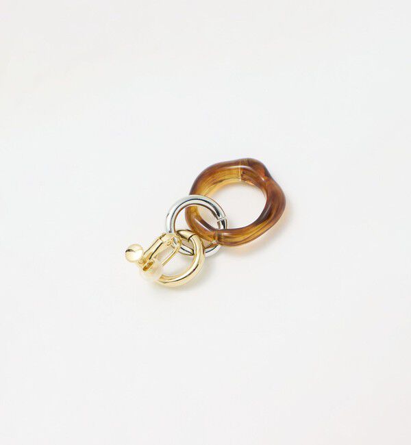 UNITED ARROWS green label relaxing「3リング イヤリング」|イヤリング|