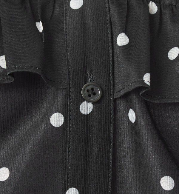 UNITED ARROWS green label relaxing「カールマイヤー ヨーク フリル ブラウス マシンウォッシャブル 通気性」|シャツ・ブラウス|