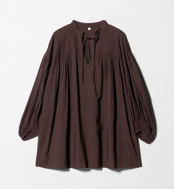 UNITED ARROWS green label relaxing「ボリュームスリーブ ピンタック ブラウス」|シャツ・ブラウス|