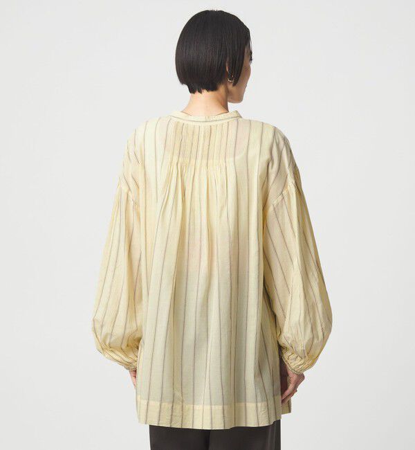 UNITED ARROWS green label relaxing「ボリュームスリーブ ピンタック ブラウス」|シャツ・ブラウス|