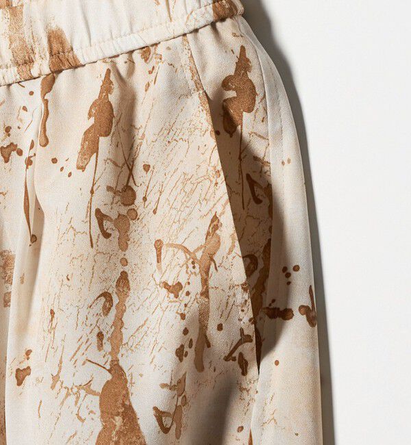 UNITED ARROWS green label relaxing「マーブル プリント パンツ」|その他|