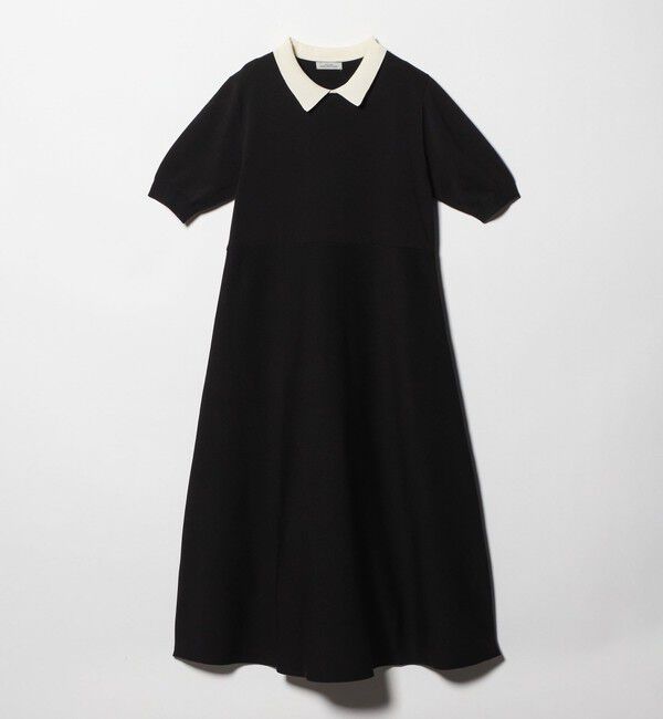 UNITED ARROWS green label relaxing「ハイショク エリツキ ショートスリーブ ニット ワンピース」|ワンピース|