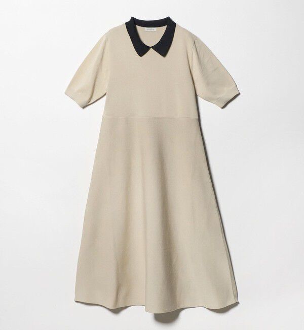 UNITED ARROWS green label relaxing「ハイショク エリツキ ショートスリーブ ニット ワンピース」|ワンピース|