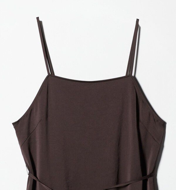 UNITED ARROWS green label relaxing「ライトサテン キャミソール ワンピース」|ワンピース|