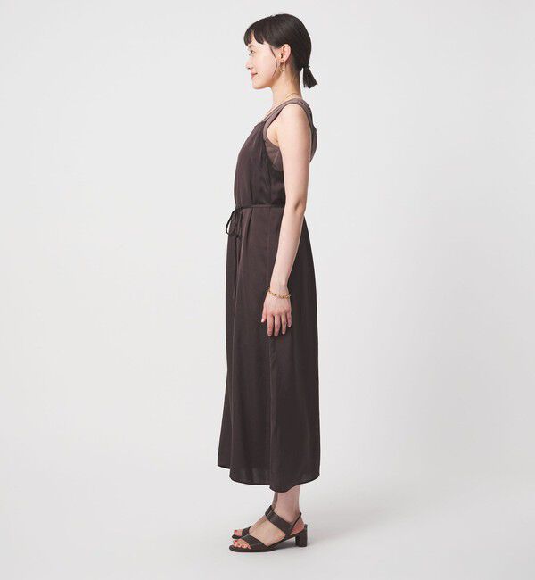 UNITED ARROWS green label relaxing「ライトサテン キャミソール ワンピース」|ワンピース|