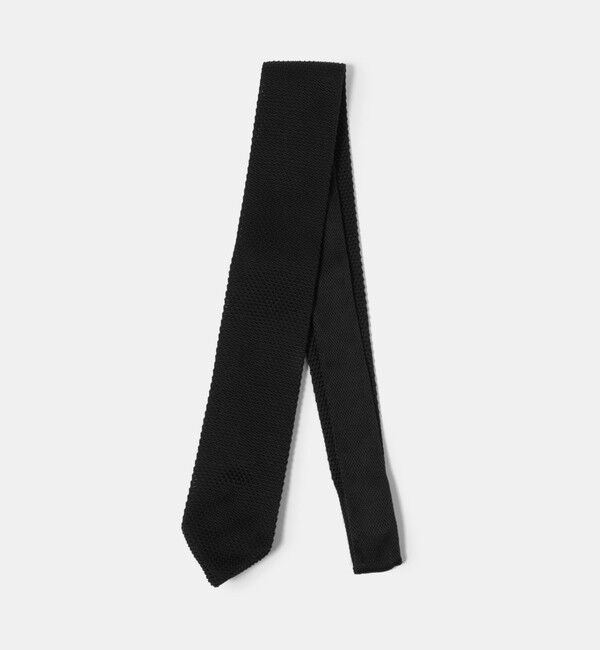 UNITED ARROWS green label relaxing「GLR ポリエステル ウォッシャブル ニット ソリッド ネクタイ ニットタイ」|ネクタイ・蝶ネクタイ|