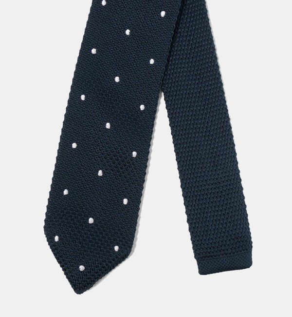 UNITED ARROWS green label relaxing「GLR ポリエステル ウォッシャブル ニット ドット ネクタイ ニットタイ」|ネクタイ・蝶ネクタイ|