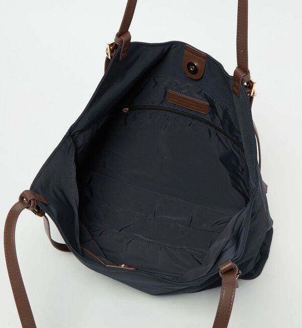 UNITED ARROWS green label relaxing「【WEB限定】2WAYバックルハンドル トートバッグ / ショルダーバッグ / A4サイズ はっ水」|トートバッグ|